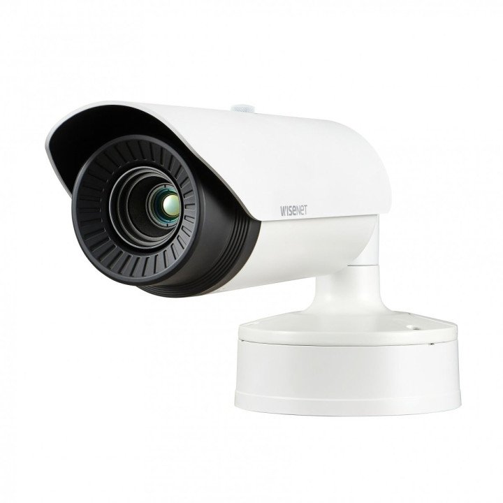 Hanwha Vision TNO-4030T Bullet IP Security Camera, 640x480, Indoor/Outdoor