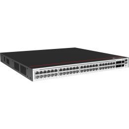 HUAWEI S5735-L48P4XE-A-V2 Managed L3 Gigabit PoE+ Switch (48 GE PoE+ ports, 4 10GE SFP+ uplinks, 2 12GE stack ports, 1 AC power 