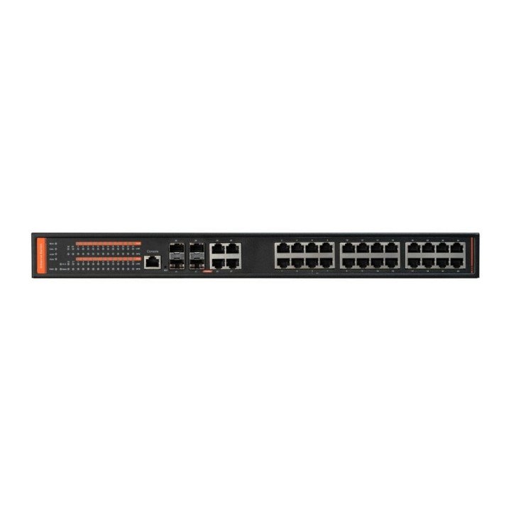 BCS BCS-SP24G04G-4SFP-M Managed PoE Switch 24 Ports Gigabit 400W
