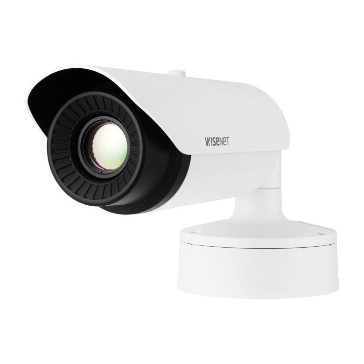 Hanwha Vision TNO-3050T Outdoor Bullet IP Security Camera, 320x240, White