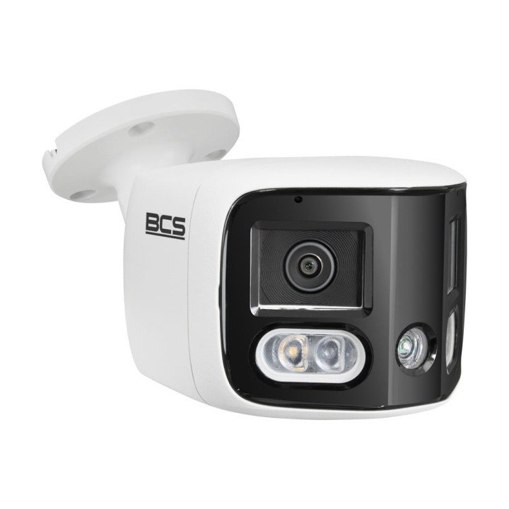 BCS BCS-L-PTIP2X4FCR2L2-Ai1 IP Tubular Camera 8MP with Panoramic View and NightColor Technology