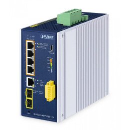 PLANET IGS-5225-4UP1T2S-12V Industrial L2+ Managed PoE++ Switch