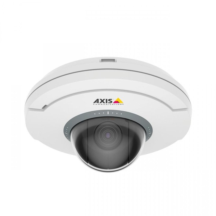 AXIS 02345-001 Dome IP Security Camera, 1280x720, Indoor, White