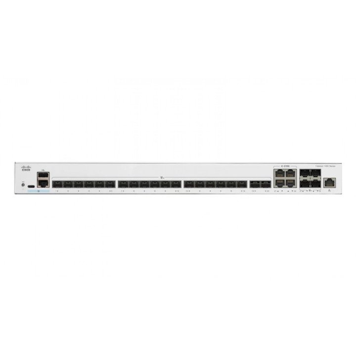 Cisco Catalyst 1300 C1300-24XT 24-Port 10GbE Managed Switch, 4x10G SFP+