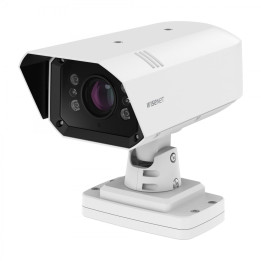 Hanwha Vision TNO-7180RLP 4MP IP Security Camera, Indoor/Outdoor, 2840x1536, White