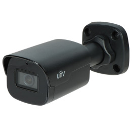 Uniview IPC2125SB-ADF28KM-I0-BLACK 5MP IP Security Camera with Two-Way Audio and IR Illuminator