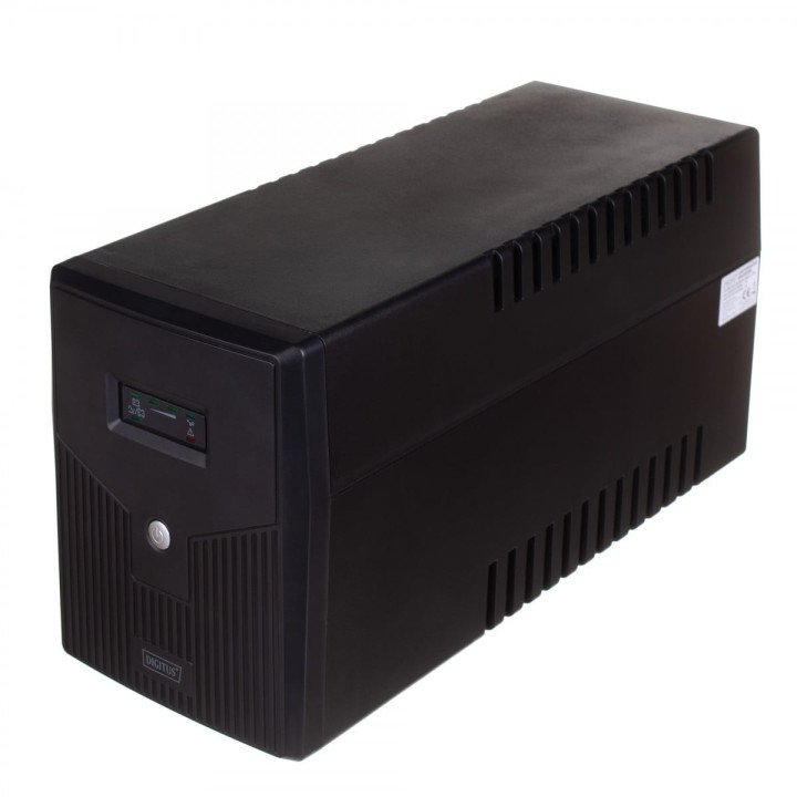 DIGITUS DN-170066 Line-Interactive UPS, 1500VA/900W, 4x CEE 7/7, USB, RS232, RJ45, LED