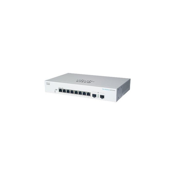 Cisco CBS220-8T-E-2G-EU Smart 8-port GE, Ext PS, 2x1G SFP