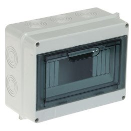 Распределительная панель ELPROMET HT-8 Surface-Mounted, 8 Modules IP65 Outdoor Enclosure