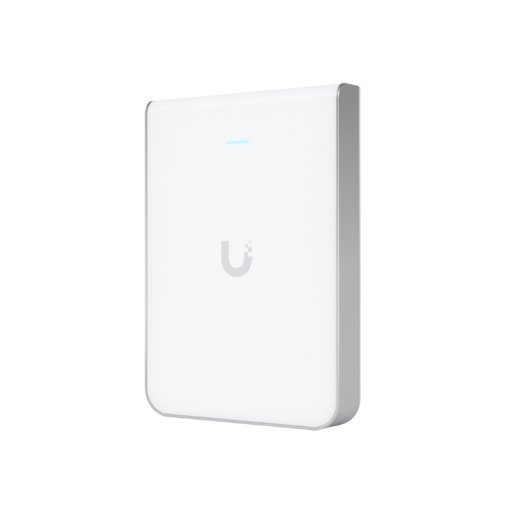 UBIQUITI UQ-U6-IW UniFi Wi-Fi 6 Dual-Band In-Wall Access Point, 573.5 + 4800 Mbps, PoE Powered