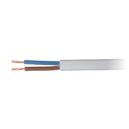 Flat Electrical Cable OMYP-2X0.75 2x0.75 mm² 2-Core Low-Voltage Wire