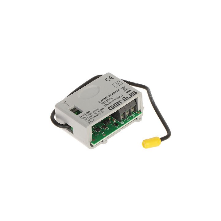 FAAC GENIUS-XF433 Radio Module for Gate Automation - Wireless Remote Control Receiver