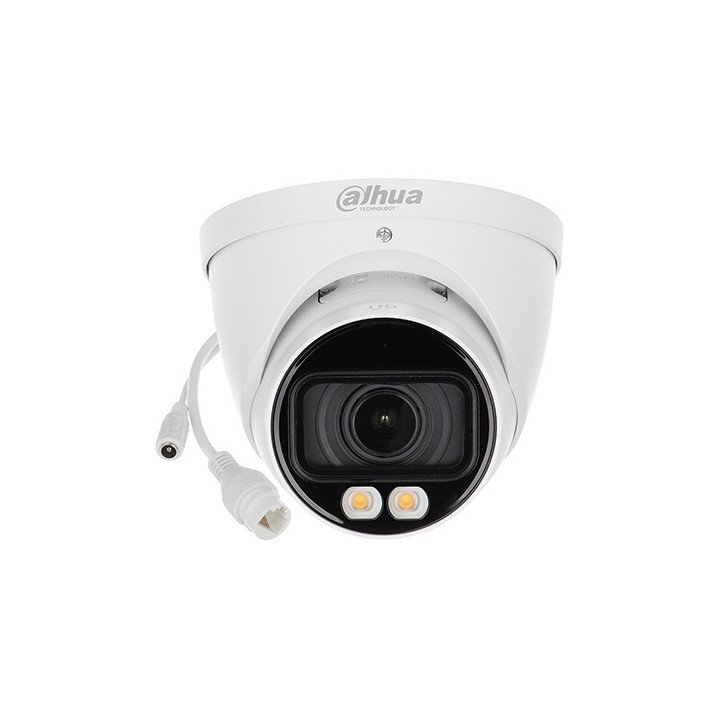 DAHUA IPC-HDW2449T-ZS-IL-27135 4MP Turret IP Camera with Smart Dual Light, Motorized Zoom 2.7-13.5mm, WizSense AI, PoE
