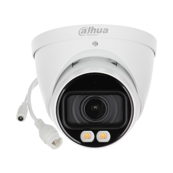 DAHUA IPC-HDW2649T-ZS-IL-27135 6MP 4K Turret IP Camera with Motorized Zoom 2.7-13.5mm, WizSense Smart Dual Light, PoE, AI Human/