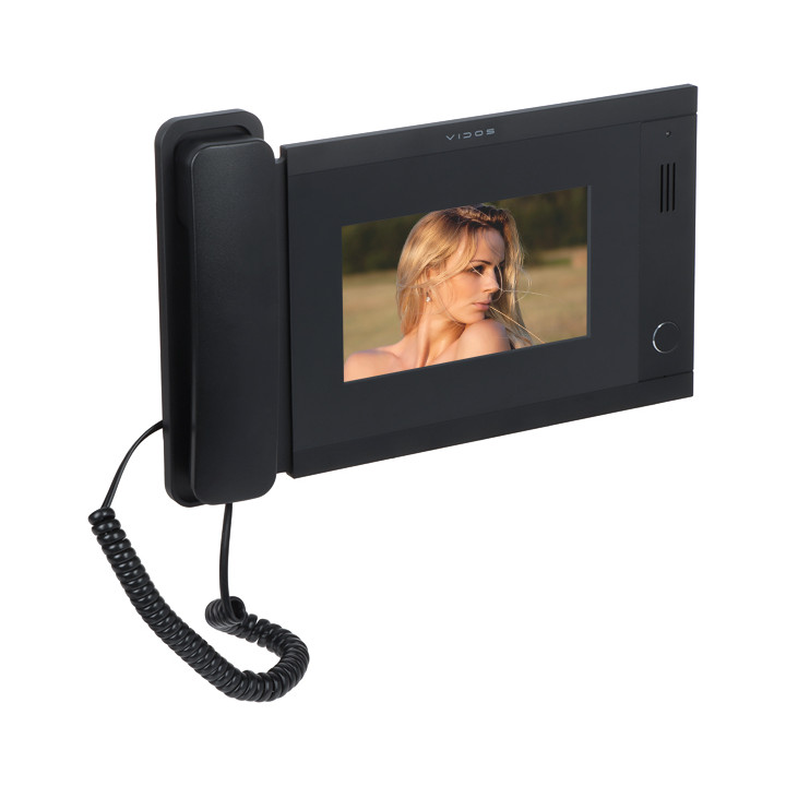 VIDOS M120-P IP video durvju stacija ar 1080p kameru, IR nakts redzamību, Tuya lietotni, virsmas montāžu, metāla korpusu