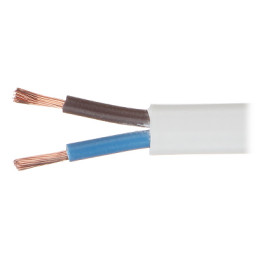 Flat Electrical Cable OMYP-2X1.0 2-Core 1.0mm² Copper Wire