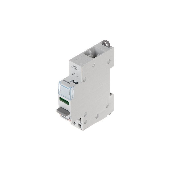 LEGRAND LE-412920 Single Momentary Push Button Switch with Indicator Light, 20A, 1 Gang