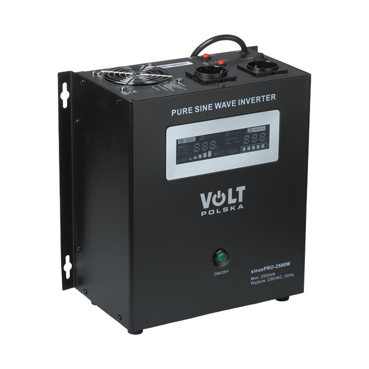 VOLT Polska SINUS-PRO-2500W-24/230V Pure Sine Wave UPS 2500W 230V AC