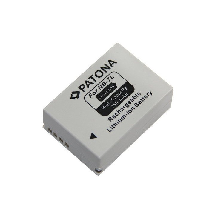 Patona NB7L Replacement Battery 750mAh Li-Ion for Canon Cameras
