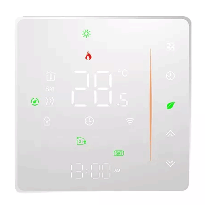 Нормально открытый термостат 5А Белый TR065 Wifi TUYA