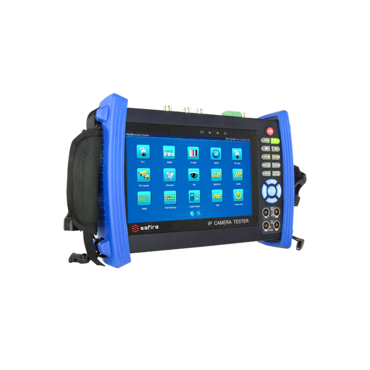 SAFIRE TESTER7-IP-3HD Multifunction Tester – 7-in-1 IP Camera Tester with 3.5" HD Display