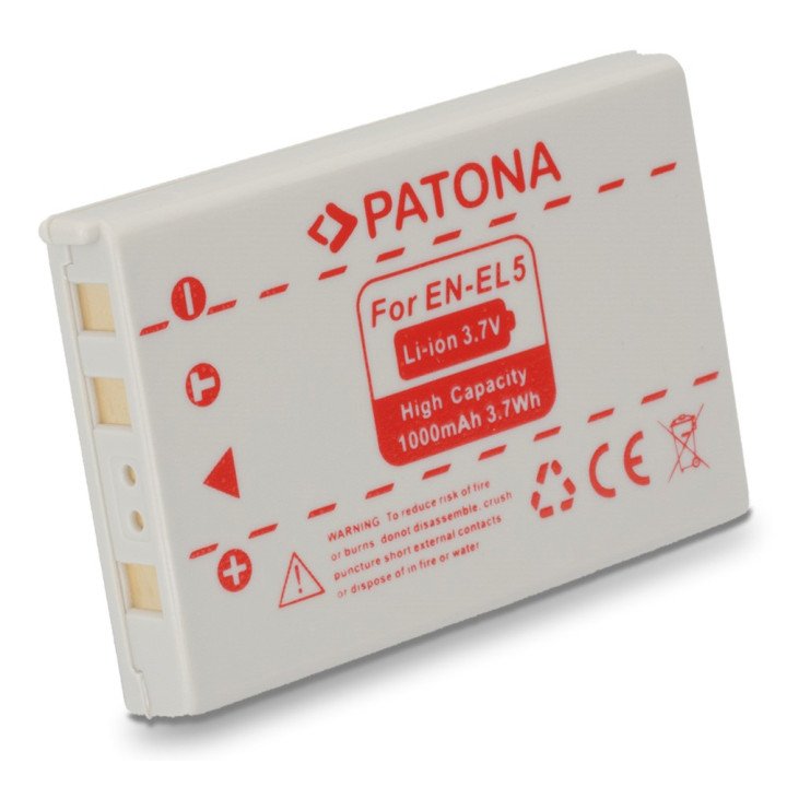 Patona Battery Nikon EN-EL5 1000mAh