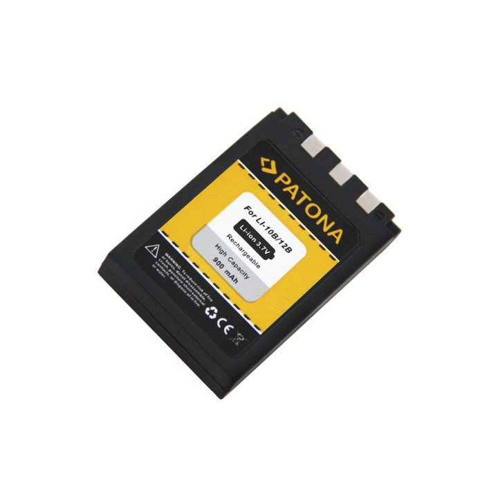 Patona PT1029 Battery Olympus Li-12B / Li-10B 900mAh Li-Ion