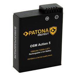 Patona PT42425 Battery for DJI Osmo Action 3/4/5 1950mAh Li-Ion 3.87V BCX202 PROTECT