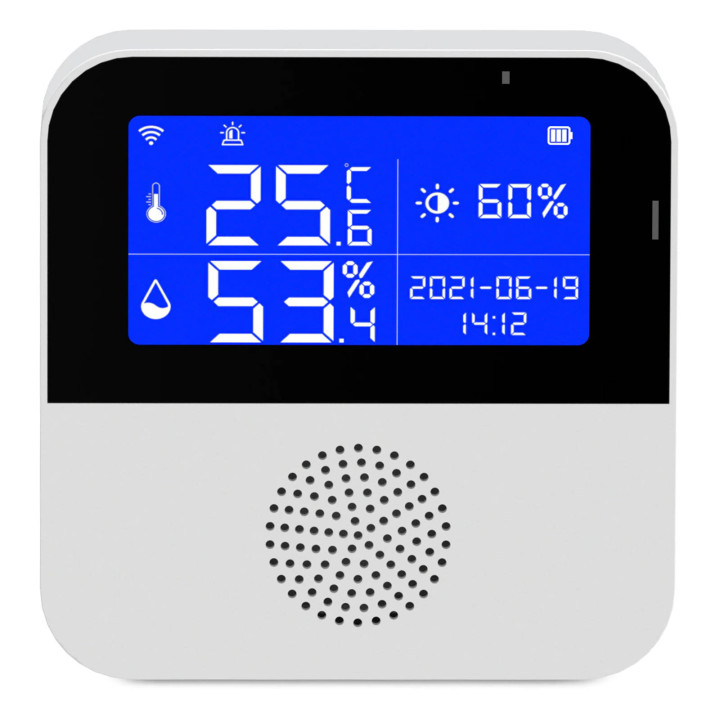 Temperatuuriandur wilg. jasn. sondi LCD WiFi VALGUS