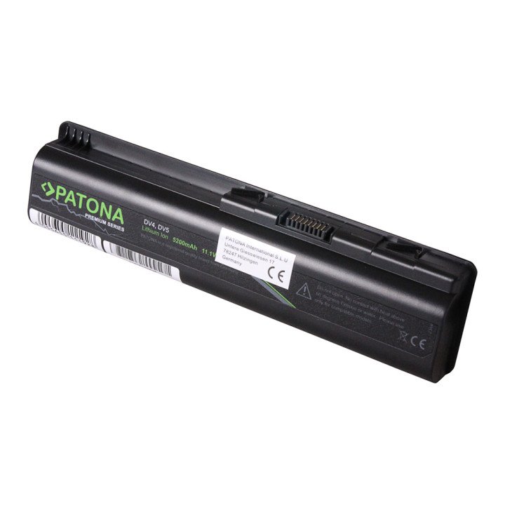 Patona PT2344 Premium Laptop Battery for HP Pavilion DV4 - 5200mAh 11.1V Li-Ion