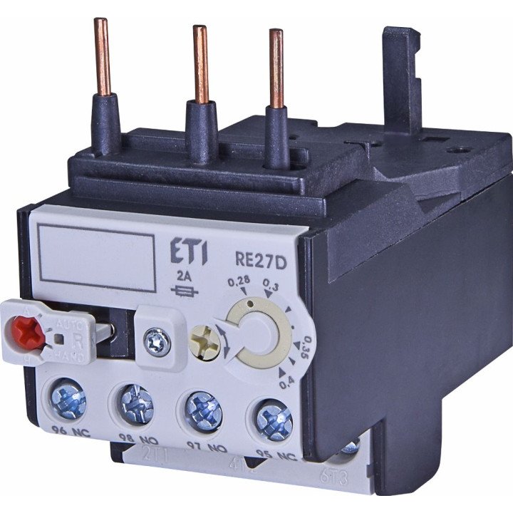 Termorelejs RE27D-0,4 0,28–0,4A