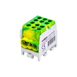 HLAK terminal Al/CU 2x25-4x16mm - yellow