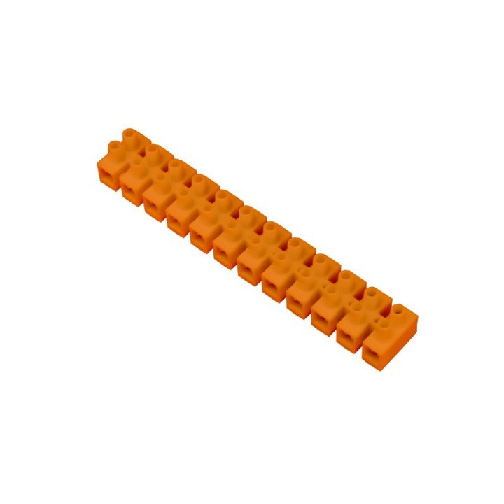 Terminal strip orange 12x16.0mm2