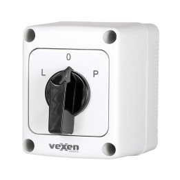 PNRS1611 motor reversing сam switch L-0-R 3P 16A IP65