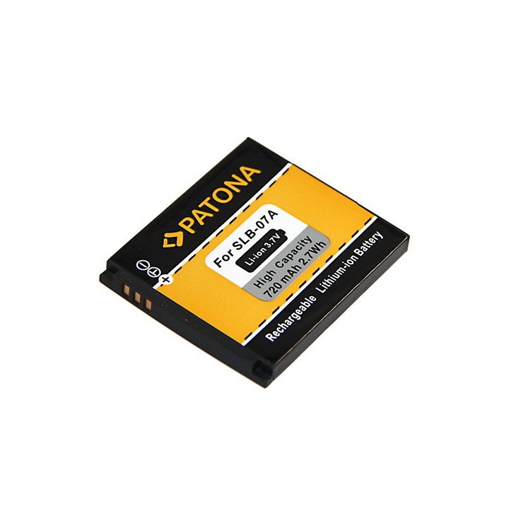 Patona PT1147 Battery for Samsung SLB-07A 720mAh Li-Ion