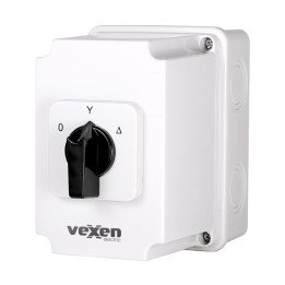 VEXEN PN1RS2512 кулачковый переключатель 0-Y-D 3P 25A IP65