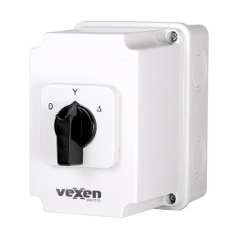 PN1RS2512 star-delta 0-Y-D сam switch 3P 25A IP65