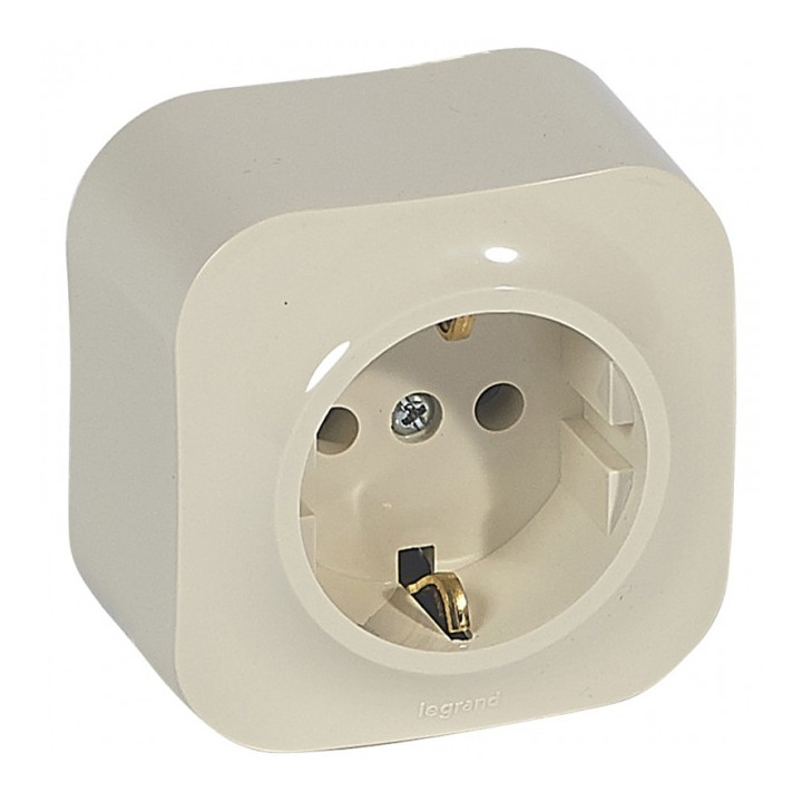 Розетка Legrand Forix 2P+E с защитой