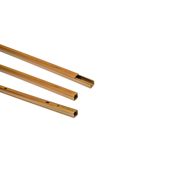 PAWBOL kabeļu kanāls 25×15 tumši brūns