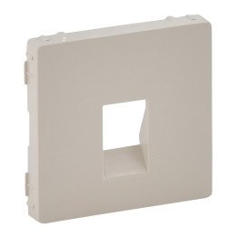 Cover plate Valena Life - loudspeaker socket - ivory