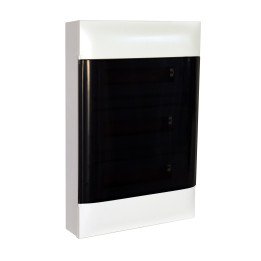 Legrand Practibox S 3x18M caurspīdīgas durvis IP40
