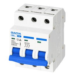 SB6L 3P C4 6kA miniature circuit breaker