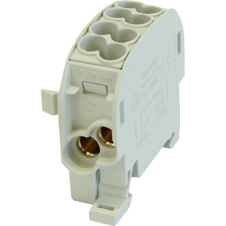 HLAK 25/16 L  G Type C - 1 pole for Cu conductrs