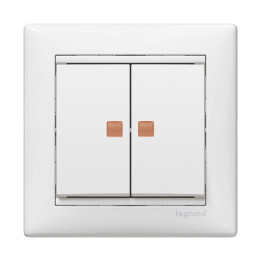 DOUBLE ALLUMAGE LUMINEUX BLANC