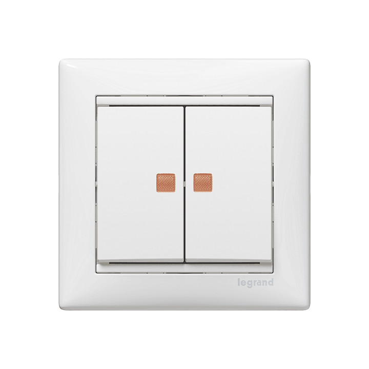 DOUBLE ALLUMAGE LUMINEUX BLANC