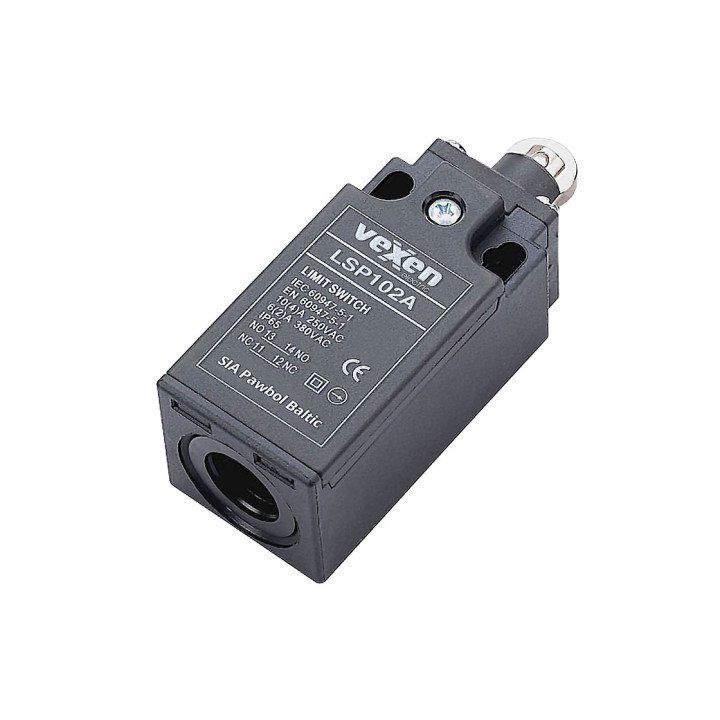 VEXEN LSP102A концевой выключатель пластик с роликом