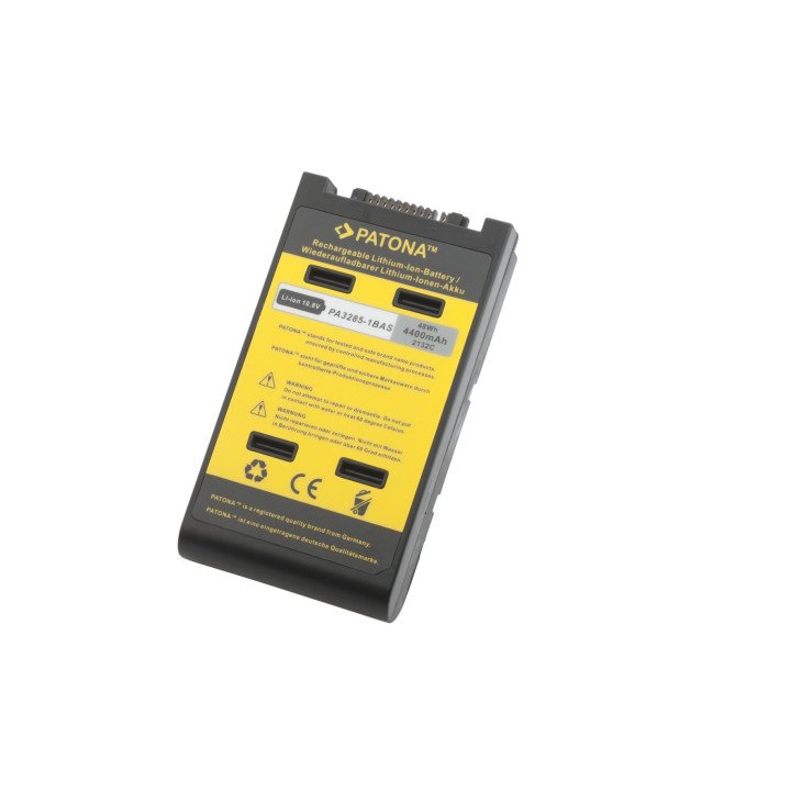 Patona PT2132 Laptop Battery for Toshiba Satellite A10/15 - 4400mAh 10.8V Li-ion
