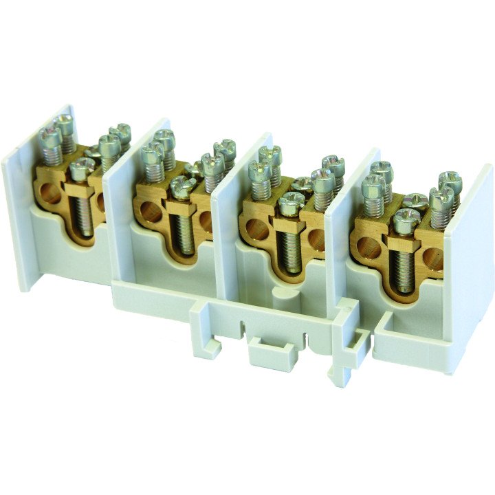 HLACK A 25mm 4 pole with 2 x outgoing terminals 16mm