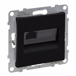 SUNO RJ45 socket category 6 UTP black