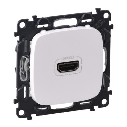 Sraigtinis lizdas HDMI 1.3 Valena Allure - baltas